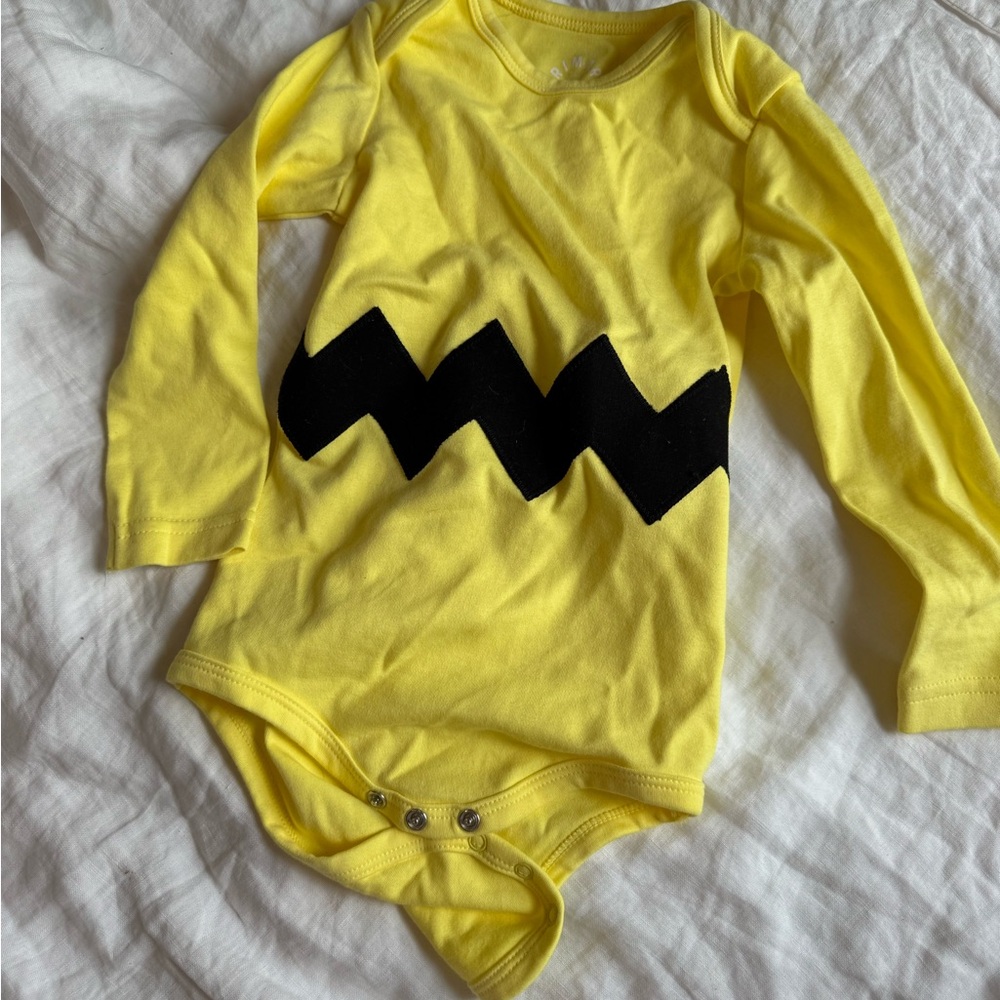 Charlie Brown Baby Onesie